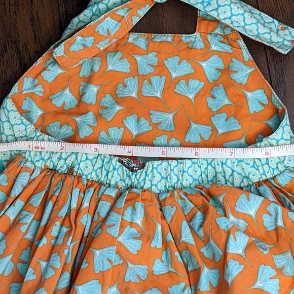 Jelly the Pug Pirate Ship Ruffle Halter Dress Size 2T - Picture 5 of 10